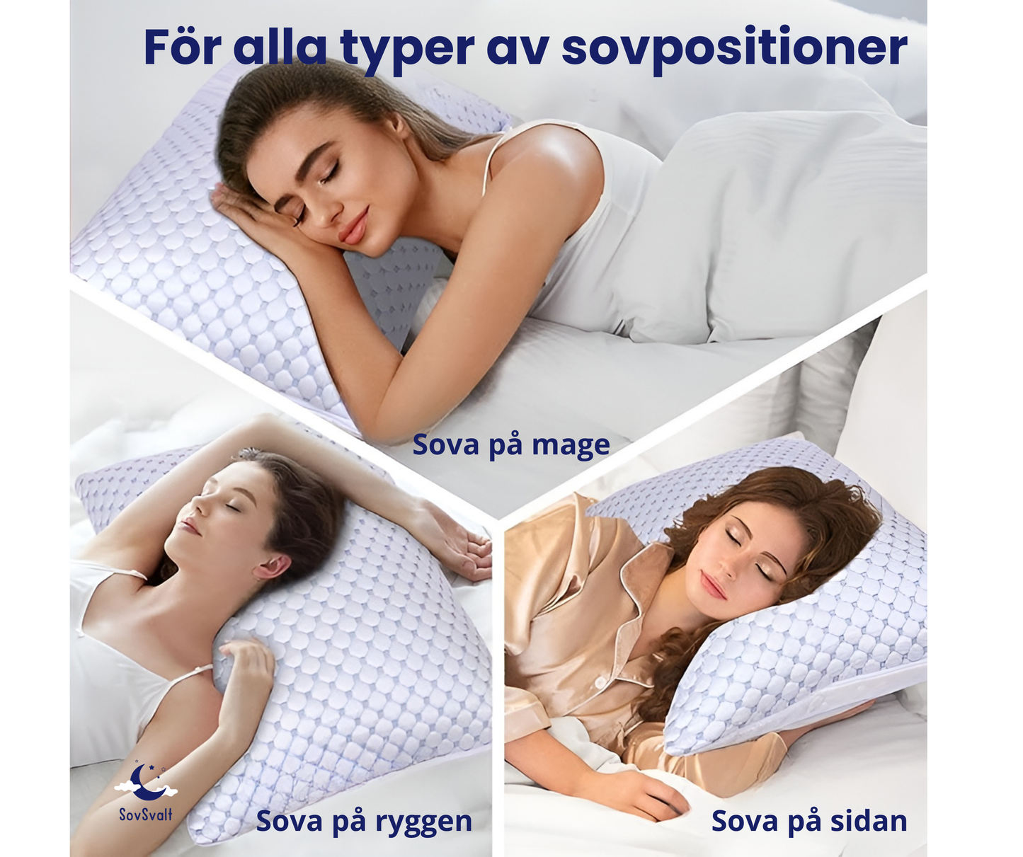 Sovsvalt - Ergonomisk kylkudde