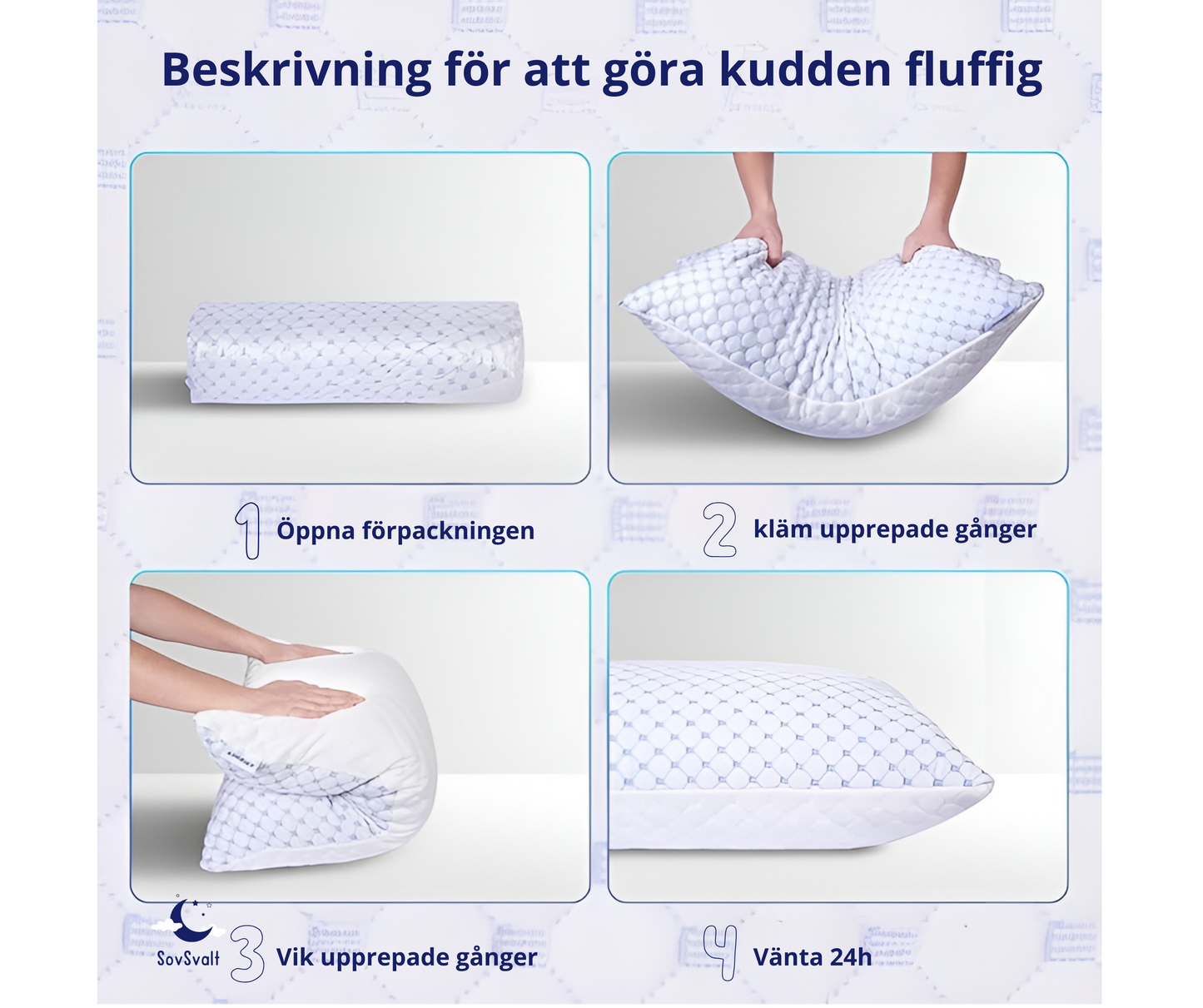 Sovsvalt - Ergonomisk kylkudde